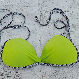 Since Women Bra Grean Sport Beach Green Bra Size M